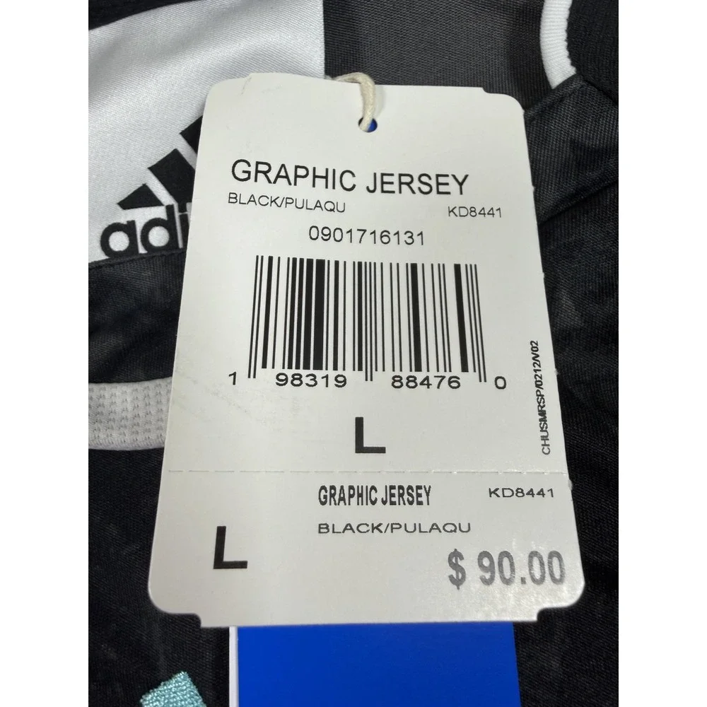 Adidas Miami Dade County 305 Graphic Soccer Jersey Mens Size Large KD8441 NWT